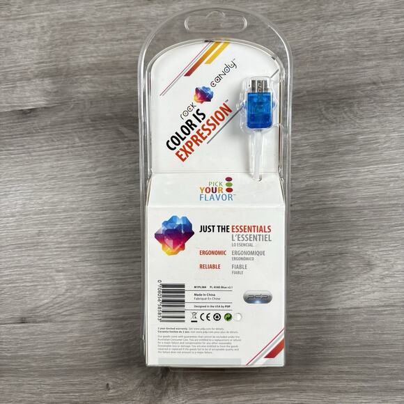 Wii - PDP Rock Candy Control Stick for Wii/Wii U - Blueberry *New in Box* - Picture 2 of 6